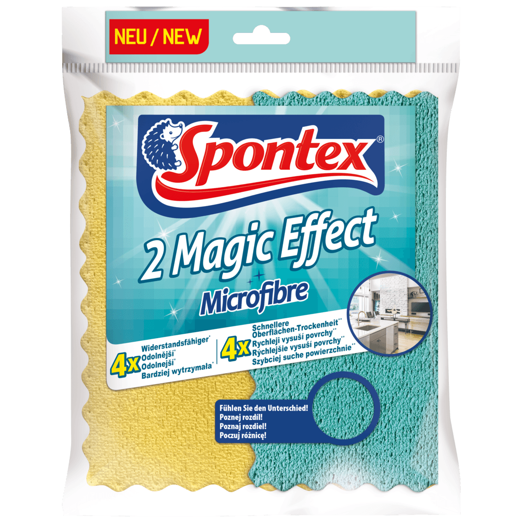 Spontex Magic Effect utierka z mikrovlákna 2 ks