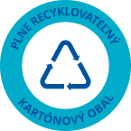 Obal je plne recyklovateľný