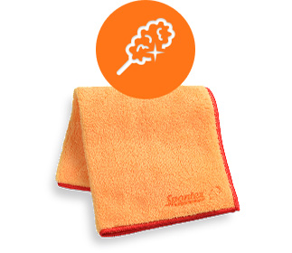 Oranžová handrička
