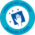 Vhodné na leštenie zrkadiel a okien