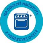 Na odolné nečistoty z nerezovej ocele